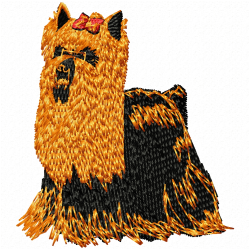 Dogs Embroidery Design 2
